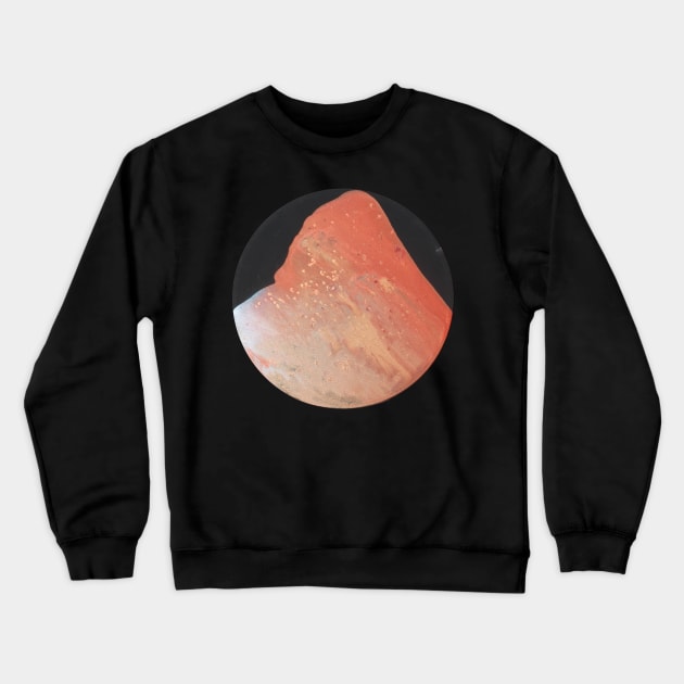 Red mountain Crewneck Sweatshirt by Newtegan